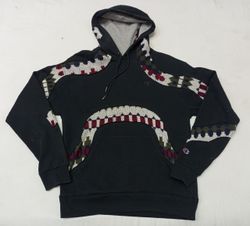 CR910 UPCYCLED PATCHWORK HOODIE
