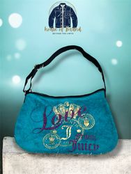 Upcycled juicy couture bags