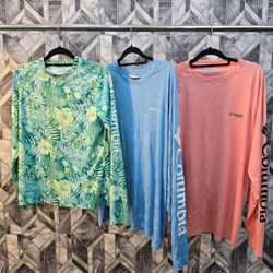 AV-0367 Columbia T-Shirts Long Sleeve