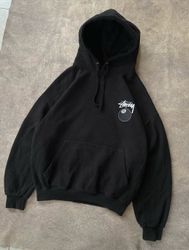 Stussy retravaillé style 8 ball pull à capuche