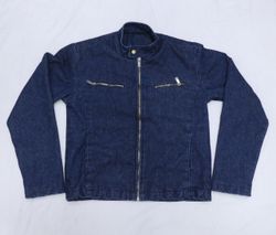CR920 UPCYCLED DENIM RACING JACKET