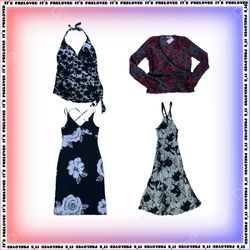 Old Romance Florals - Tops,Dresses,Skirts SRK (SS-..