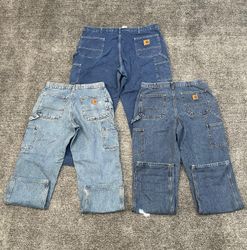 Vintage Original Carhartt Carpenter Pants 2710 E2