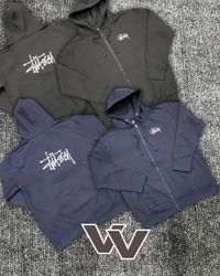 Stussy reworked style mix colour zipper hoodies #2..