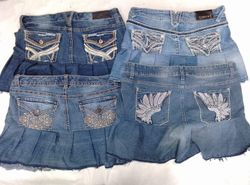 CR5564 Upcycled Flare Skirts