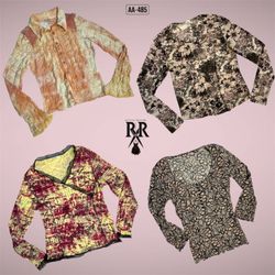 Y2K Baby In Pink Full Sleeve Mix Tops (AA-485)