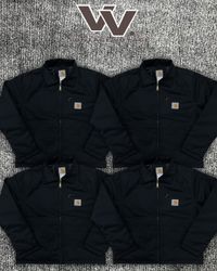 Carhartt rework style black Detroit Jacket #271125