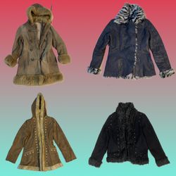 Y2K Afghan coat (TS-1616)