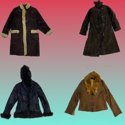 Y2K unique Afghan coat (TS1622)