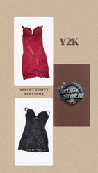Y2k Velvet Tempt Baby Doll