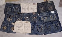 VIGOSS AND OTHER BRAND MINI SKIRTS (ID 829)