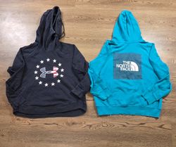 Mix branded hoodies