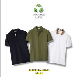 T-Shirts Polo Burberry