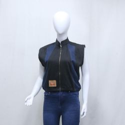 CR933 GILET SANS MANCHE ZIPPÉ RECYCLÉ