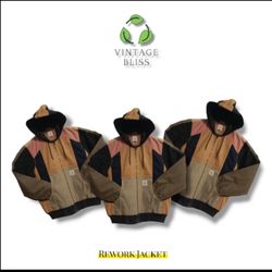 Jaquetas de moletom de trabalho em canvas estilo r..