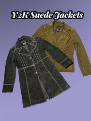 Y2K Suede Jackets
