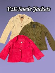 Y2K Suede Jackets & Blazers 2810