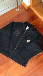 Rework style Carhartt & NY  embroidered Jacket