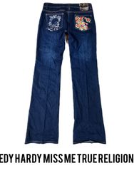 Edy hardy Miss Me True Religion jeans 👖