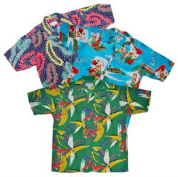 CHEMISES HAWAÏENNES - GRADE AB