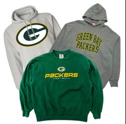 GREEN BAY PACKERS SWEATSHIRTS - GRADE AB