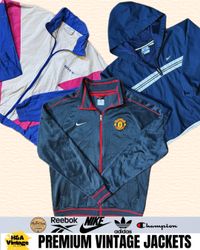 Mix Brand Vintage Jackets Inc Nike Adidas Reebok