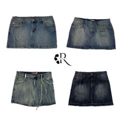 Jupes mini de la période Britney Y2K RW-1229