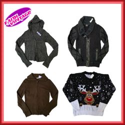 Boho winter sweater, skirts & coat (FV-149)