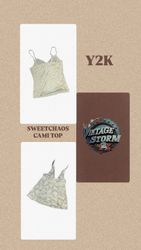 Y2k Sweetchao Cami Top