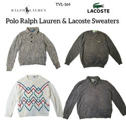 Vintage Polo Ralph Lauren & Lacoste Sweaters (TVL-..