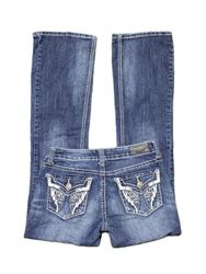 Yv112 Embroidered Jeans 10P