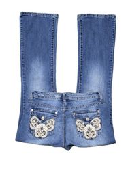 Yv113 Embroidered Jeans 10P
