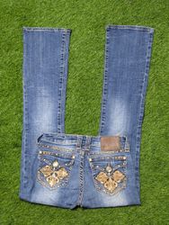 Yv114 Embroidered Jeans 10P