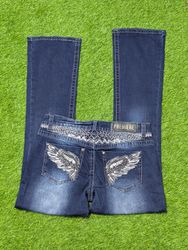 Yv115 Embroidered Jeans 10P