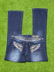 Tv115 Embroidered Jeans