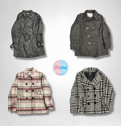 Y2k pea coats (E)