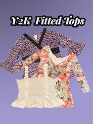 Y2k fitted tops (2911)