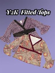 Y2k fitted tops (2911)
