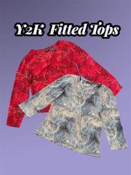 Y2k fitted tops (2911)