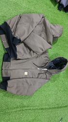 Carhartt Rework Style grüner Hoodie-Jacke