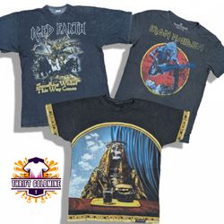 Vintage Music Printed T Shirt