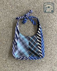 Upcycled Tie Knot Bag