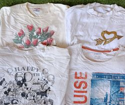 Single Stitch white t-shirt 10Pcs (3317)