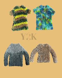 Y2K Crinkle Popcorn Tops Bundle (Yv-483)