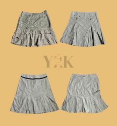 Retro 2000er Boho-Röcke (Yv-486)