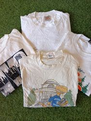 Single Stitch weißes T-Shirt 10 Stück (3319)