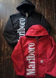 Carhartt malboro rework style mix vestes à capuche