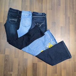 Jean flare / bootcut non marqué AV-0404