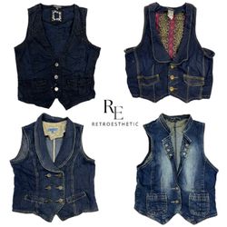 Y2K Era Cyber Girl unique waistcort RE-2505