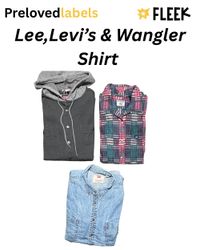 Men Levi's,lee & Wrangler Shirt bundle – ( Wcv : 1..
